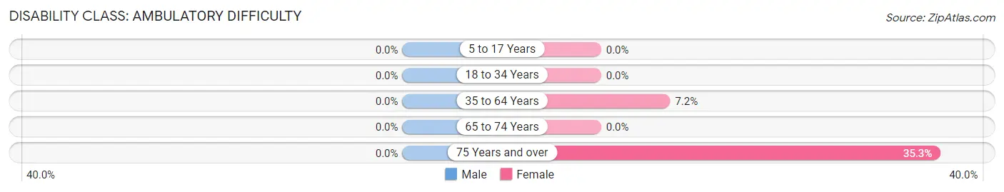 Disability in Deer Park: <span>Ambulatory Difficulty</span>