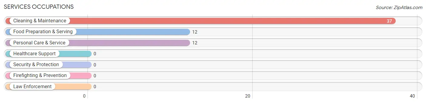 Services Occupations in Lake Hughes