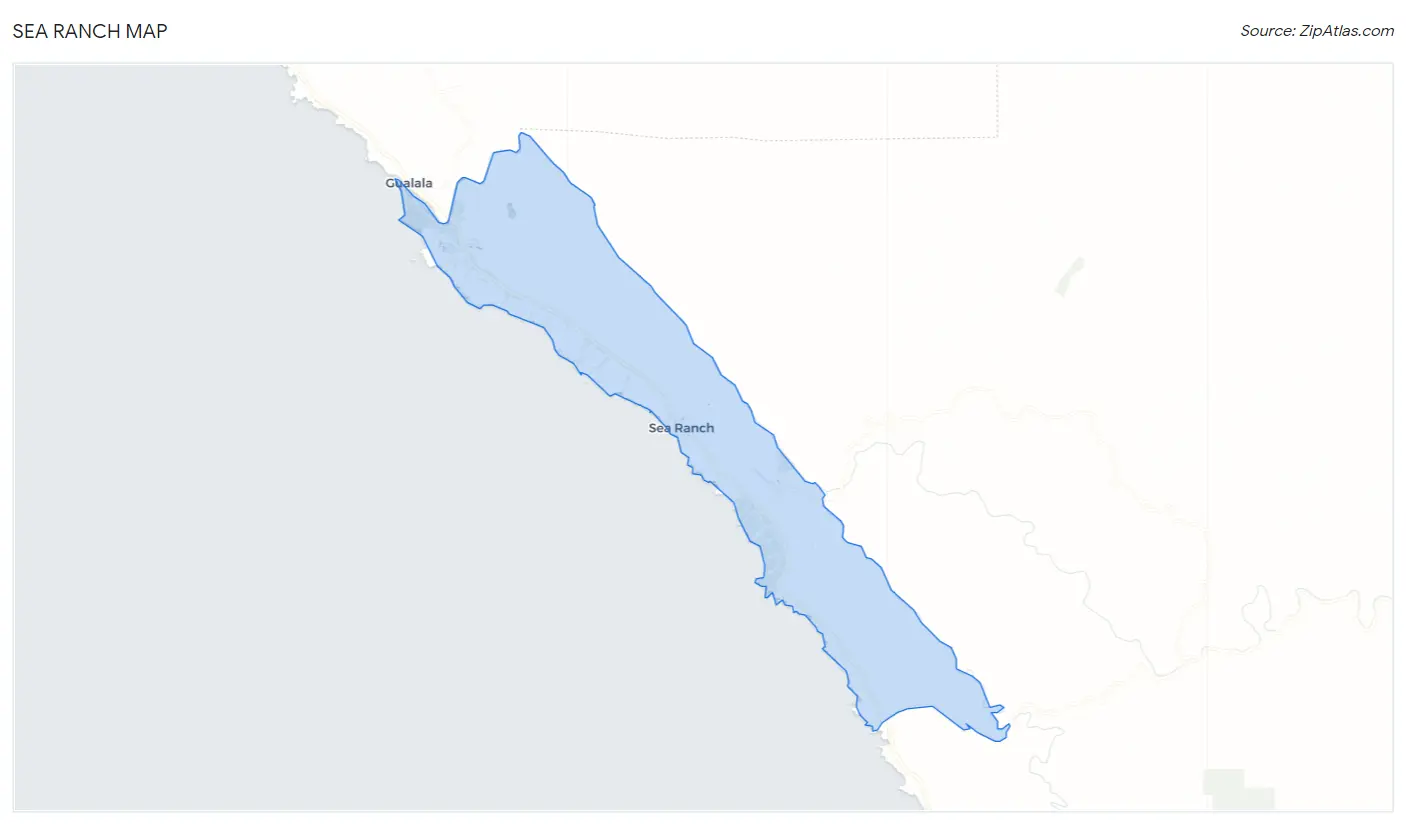 Sea Ranch Map