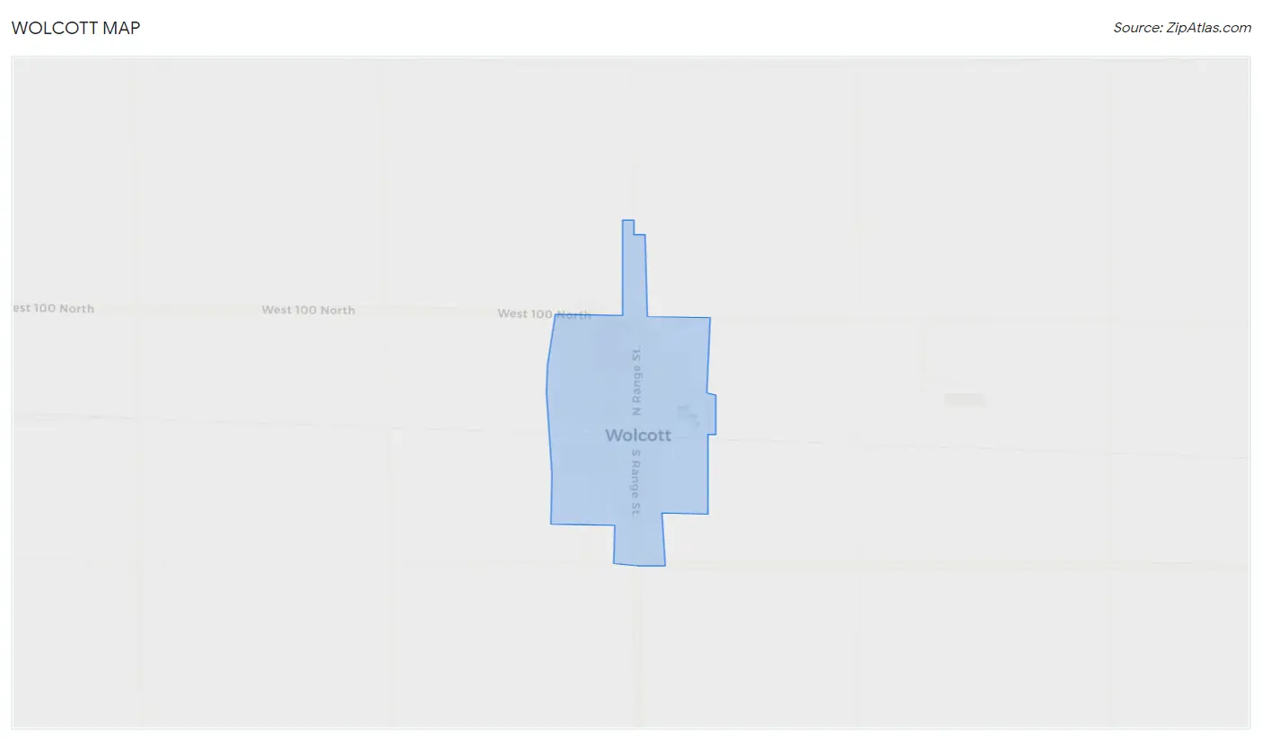 Wolcott Map