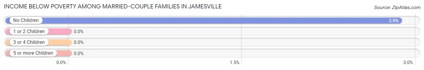 Income Below Poverty Among Married-Couple Families in Jamesville