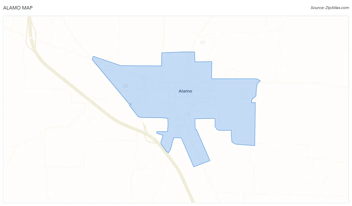 Alamo Map