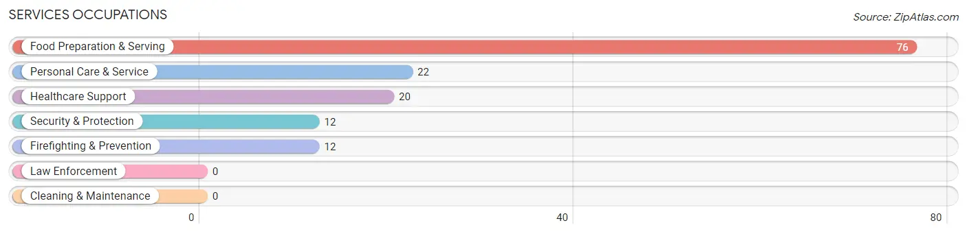 Services Occupations in Zip Code 60606
