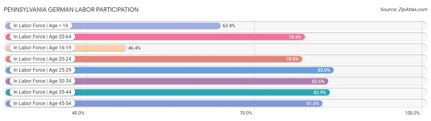 Pennsylvania German Labor Participation